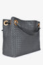 Bottega Veneta Grey Intreciatto Leather Bella Tote Bag