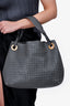 Bottega Veneta Grey Intreciatto Leather Bella Tote Bag