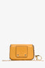 Fendi Mustard Yellow Nano Baguette Chain Bag