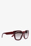 Prada Burgundy Acetate Sunglasses