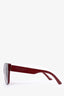 Prada Burgundy Acetate Sunglasses