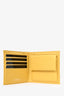 Pre-Loved Chanel™ 2002 Yellow Canvas CC Bifold Wallet