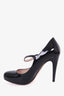 Miu Miu Black Patent Leather Mary Jane Heels Size 36