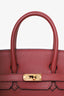 Hermès 2018 Rouge Swift Leather Retourne Birkin 25 Gold Hardware