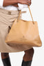 Gucci Beige Grained Leather Gifford Tote Bag