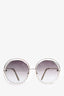 Chloe Grey Gradient Lens 'Wendy' Sunglasses