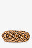 Bottega Veneta Brown/Yellow Beaded Jodie Bag