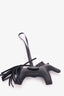 Hermes 2021 So Black Leather Rodeo PM Bag Charm