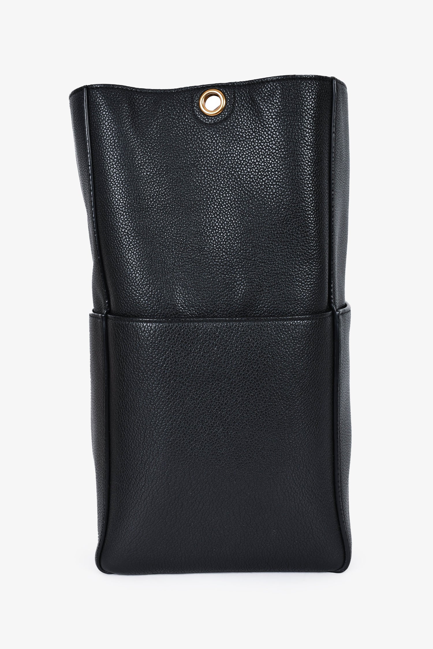 Celine Black Leather Seau Sangle Shoulder Bag Mine Yours