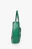 Bottega Veneta Green Leather 'Shell' Shoulder Bag