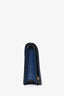 Prada Blue Saffiano Leather Wallet on Chain