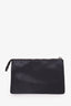 Fendi Black Leather Monster Clutch