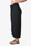 Natalie Black Linen Sarong Skirt Size 1