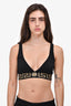 Versace Black Cotton Medusa Bralette Size 3