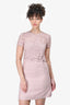 Valentino Pink Lace A-Line Dress Size 38