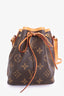 Louis Vuitton 2016 Monogram Nano Noe Crossbody Bag