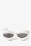 Loewe White Frame Cat Eye Sunglasses