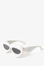 Loewe White Frame Cat Eye Sunglasses