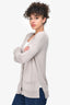 Vince Beige V Neck Cardigan Size S