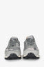 Valentino Grey Suede Leather Rockstud Sneakers Size 35