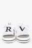 Roger Vivier Black/White Canvas 'Call Me Vivier' Sneakers Size 35.5