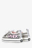 Roger Vivier Black/White Canvas 'Call Me Vivier' Sneakers Size 35.5