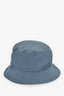 Hermès Grey/Yellow Reversible Bucket Hat Size 57 (As Is)