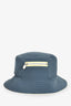 Hermès Grey/Yellow Reversible Bucket Hat Size 57 (As Is)