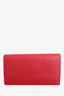 Louis Vuitton 2007 Red Epi Leather Sarah Wallet