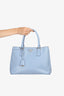 Prada Blue Saffiano Leather Large 'Galleria' Tote