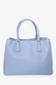 Prada Blue Saffiano Leather Large 'Galleria' Tote