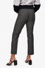 Prada Grey Wool Check Slim Trousers Size 42