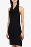 Ilaria Nistri Black Sheer Sleeveless Dress Size M