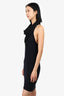 Ilaria Nistri Black Sheer Sleeveless Dress Size M