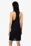 Ilaria Nistri Black Sheer Sleeveless Dress Size M