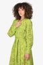 Rococo Sand Green Eyelet 'Sasha' Shirt Dress Size S