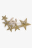 Pre-Loved Chanel™ 2008 Silver Tone CC Crystal Star Brooch