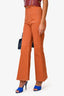 See by Chloe Orange Boot Cut Pants Size 34