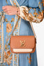 Louis Vuitton Brown/Cream Leather 'Lockme Tender' Crossbody