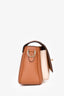 Louis Vuitton Brown/Cream Leather 'Lockme Tender' Crossbody