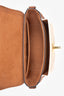 Louis Vuitton Brown/Cream Leather 'Lockme Tender' Crossbody