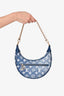 Louis Vuitton Blue Denim Jacquard Loop Shoulder Bag with Strap