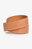 Hermès Gold Leather Barenia Curiosite Double Tour Bracelet