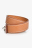 Hermès Gold Leather Barenia Curiosite Double Tour Bracelet