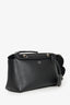 Fendi Black Leather Crystal Embellished  'By The Way' Bag with Strap