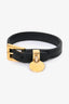Prada Black Saffiano Leather Bracelet