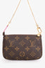 Louis Vuitton 2022 Brown Monogram Printed Mini Pochette