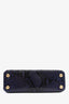 Louis Vuitton Navy Blue Python Leather Capucines BB Top Handle