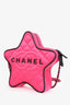 Pre-Loved Chanel™ 2024 Fuchsia Satin Walk Of Fame Star Handbag