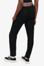 Fendi Black Straight Leg Trousers Size 40